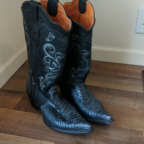 Cuadra Shoes - Cuadra Western Boots Genuine Cowhide and Python